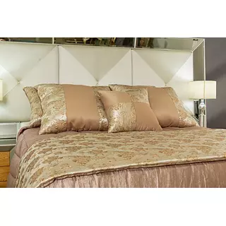 Edredón Queen Palo Rosa