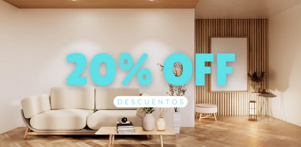 Productos con el 20 % de descuento 